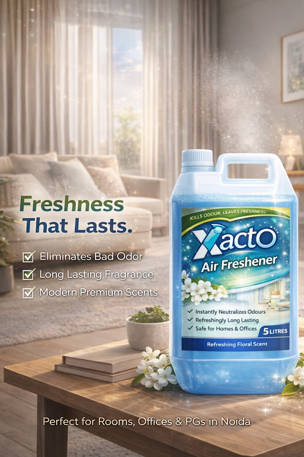 Xacto air freshener supplier Noida for offices and homes